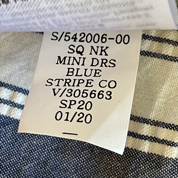 Gap Striped Square Neck Dress - Picture 7 of 7